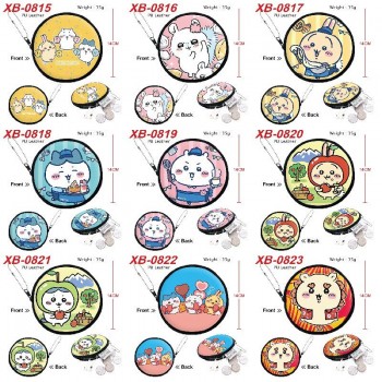 Chiikawa anime pu zipper round wallet coin purse