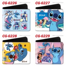 Stitch anime wallet purse
