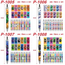 Among Us game ballpoint pen ball pens(12pcs a set)