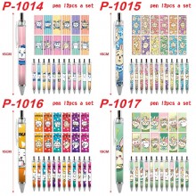 Chiikawa anime ballpoint pen ball pens(12pcs a set...
