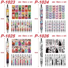 Dandadan anime ballpoint pen ball pens(12pcs a set...