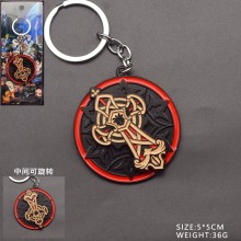 Honkai Impact 3rd game alloy movable key chain