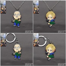 Sakamoto Days anime alloy key chain necklace