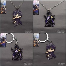 Solo Leveling anime alloy key chain necklace