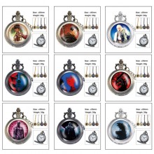 Berserk anime small necklace pocket watch