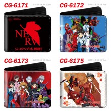 EVA anime wallet purse