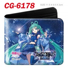 Hatsune Miku anime wallet purse