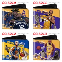 NBA basketball star wallet purse