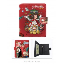 Spirited Away anime snap wallet purse