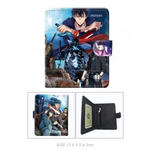 Solo Leveling anime snap wallet purse