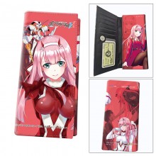 Darling In The Franxx anime long wallets card hold...