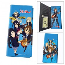 K-ON anime long wallets card holder purse