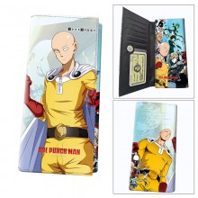 One Punch Man anime long wallets card holder purse
