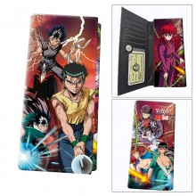 YuYu Hakusho anime long wallets card holder purse