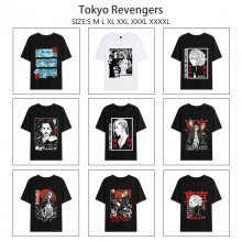 Tokyo Revengers anime summer short sleeve cotton t-shirts