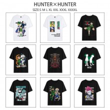 Hunter x Hunter anime summer short sleeve cotton t-shirts