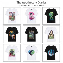 The Apothecary Diaries anime summer short sleeve cotton t-shirts
