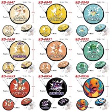 Pokemon anime pu zipper round wallet coin purse