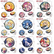 Bocchi The Rock anime pu zipper round wallet coin ...