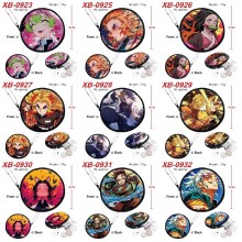 Demon Slayer anime pu zipper round wallet coin purse