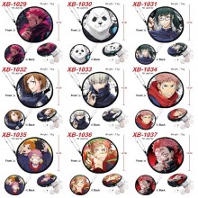 Jujutsu Kaisen anime pu zipper round wallet coin purse
