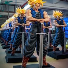 Dragon Ball Z Super Saiyan JT Trunks anime big figure 53cm