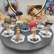9Pcs/set Love Live anime figures(OPP bag)