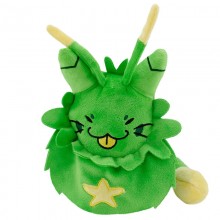 Gnarpy Discovers The Internet Green Cat Plush Doll