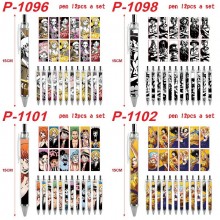 One Piece anime ballpoint pen ball pens(12pcs a se...