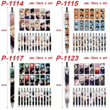 Jujutsu Kaisen anime ballpoint pen ball pens(12pcs...