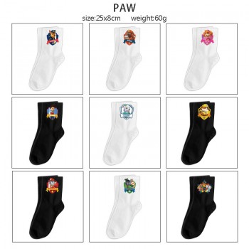 PAW Patrol anime mid length cotton socks