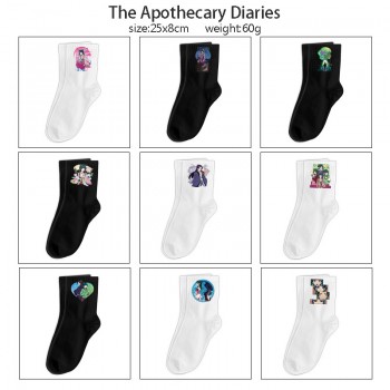 The Apothecary Diaries anime mid length cotton socks