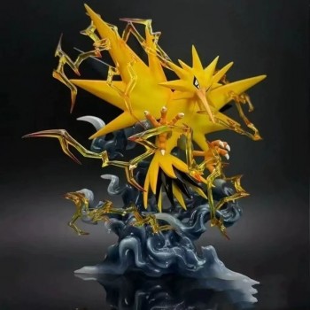 Pokemon Zapdos lightning bird anime figure
