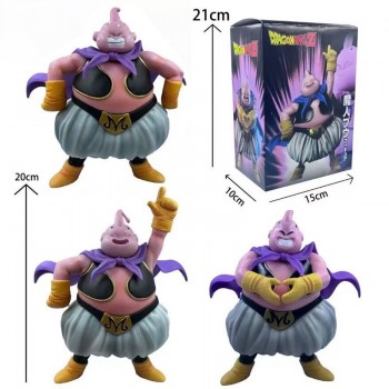 3Pcs/set Dragon Ball Majin Buu anime figures 20cm