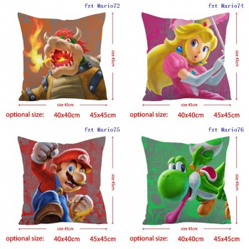 Super Mario anime two-sided pillow 40CM/45CM/50CM