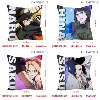 Naruto anime two-sided pillow pillowcase 40CM/45CM/50CM