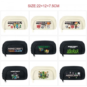 Minecraft game pen bag pencil case