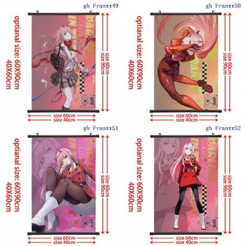Darling In The Franxx anime wall scroll wallscrolls
