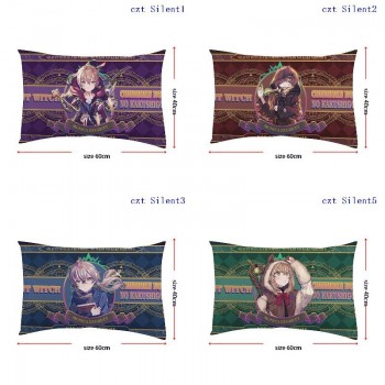 Silent Witch anime two-sided pillow pillowcase 40*60CM