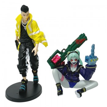 Cyberpunk Edgerunners David Martinez Rebecca game figure