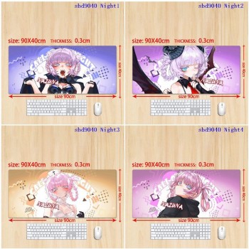Call of the Night anime big mouse pad mat 90/80/70/60cm