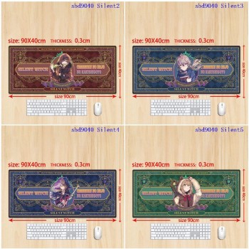 Silent Witch anime big mouse pad mat 90/80/70/60cm