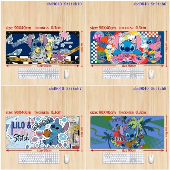 Stitch anime big mouse pad mat 90/80/70/60cm