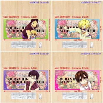 Ouran High School Host Club anime big mouse pad mat 90/80/70/60cm