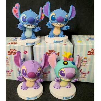 Stitch anime figures set(4pcs a set)
