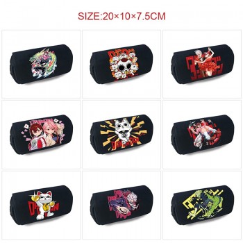 Dandadan anime canvas pen case pencil bags