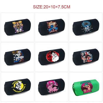 Dragon Ball anime canvas pen case pencil bags