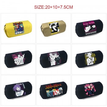 Jujutsu Kaisen anime canvas pen case pencil bags