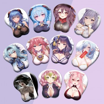 The anime sexy girl Klee Kochou Shinobu rem 3D silicone mouse pad