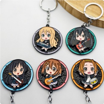 K-ON anime movable alloy key chain